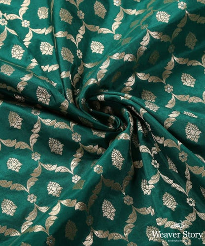 Green_Handloom_Cutwork_Banarasi_Dupatta_with_all_Over_Jaal_WeaverStory_04