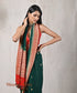 Green_Handloom_Banarasi_Georgette_Saree_with_Red_Border_and_Zari_Work_WeaverStory_01