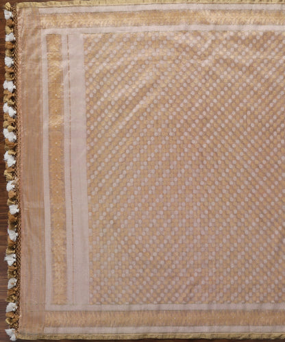 Handloom_Golden_Cotton_Tissue_Banarasi_Dupatta_WeaverStory_02
