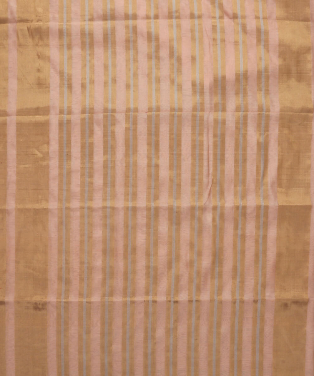 Handloom_Chanderi_Silk_Cotton_Fabric_with_Tissue_Stripes_WeaverStory_02