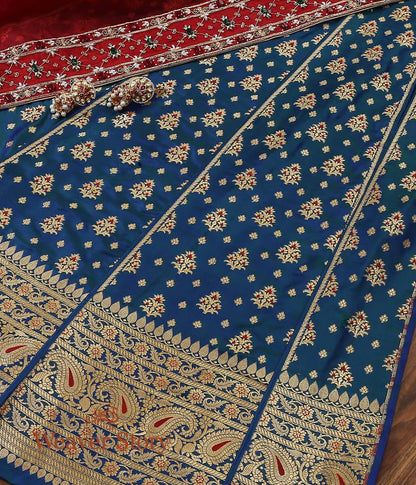 Handloom_Peacock_Blue_Banarasi_Katan_Silk_Lehenga_with_Meenakari_WeaverStory_01