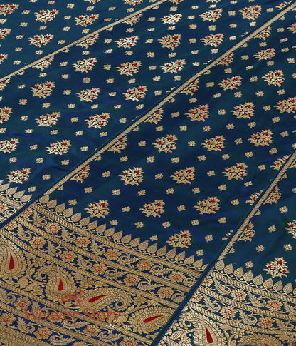 Handloom_Peacock_Blue_Banarasi_Katan_Silk_Lehenga_with_Meenakari_WeaverStory_03