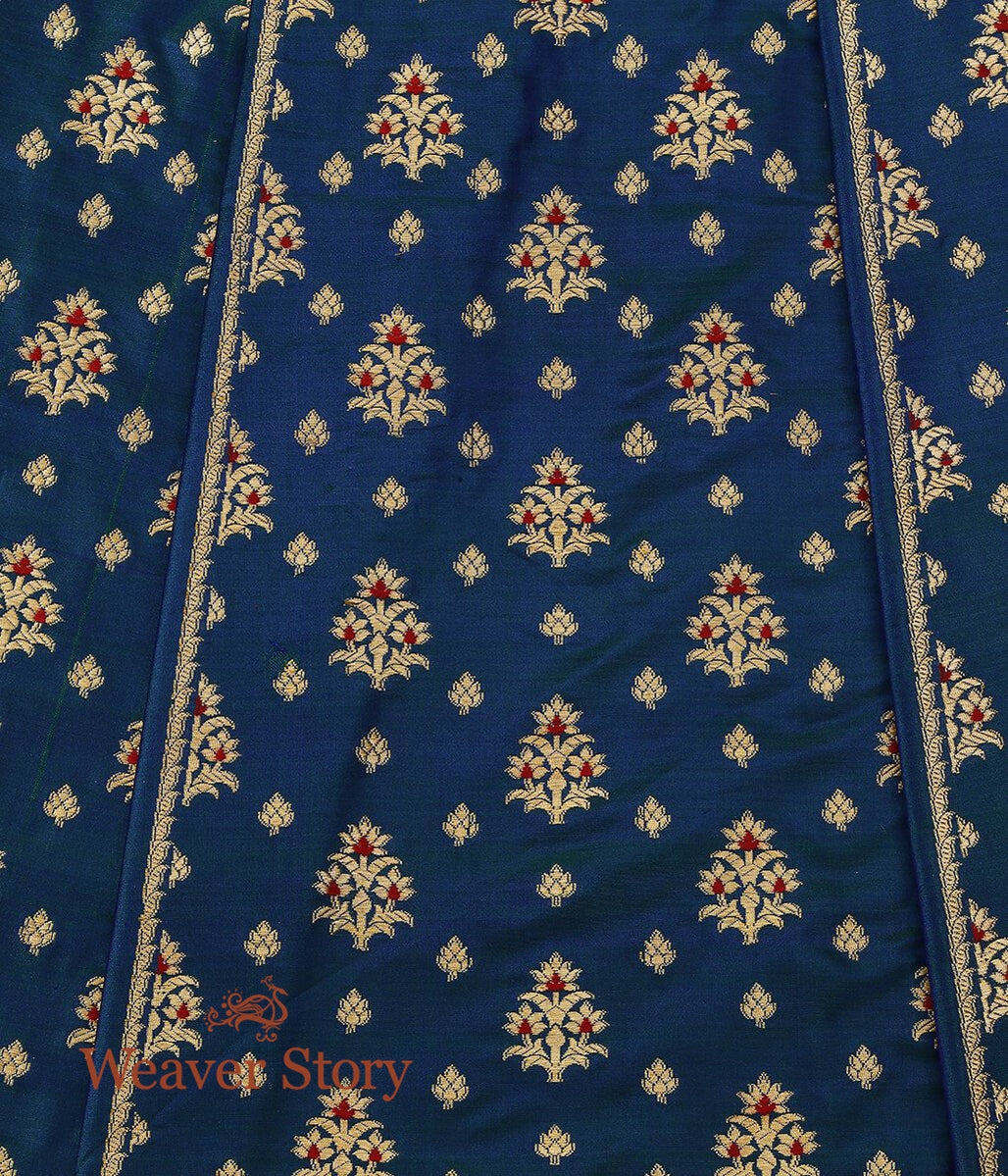 Handloom_Peacock_Blue_Banarasi_Katan_Silk_Lehenga_with_Meenakari_WeaverStory_04