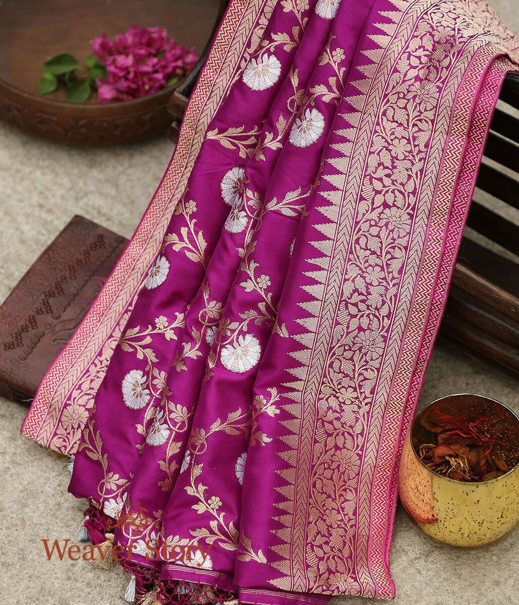 Handloom_Plum_Sona_Rupa_Kadhwa_Jaal_Dupatta_Woven_with_Gold_and_Silver_Zari_WeaverStory_01