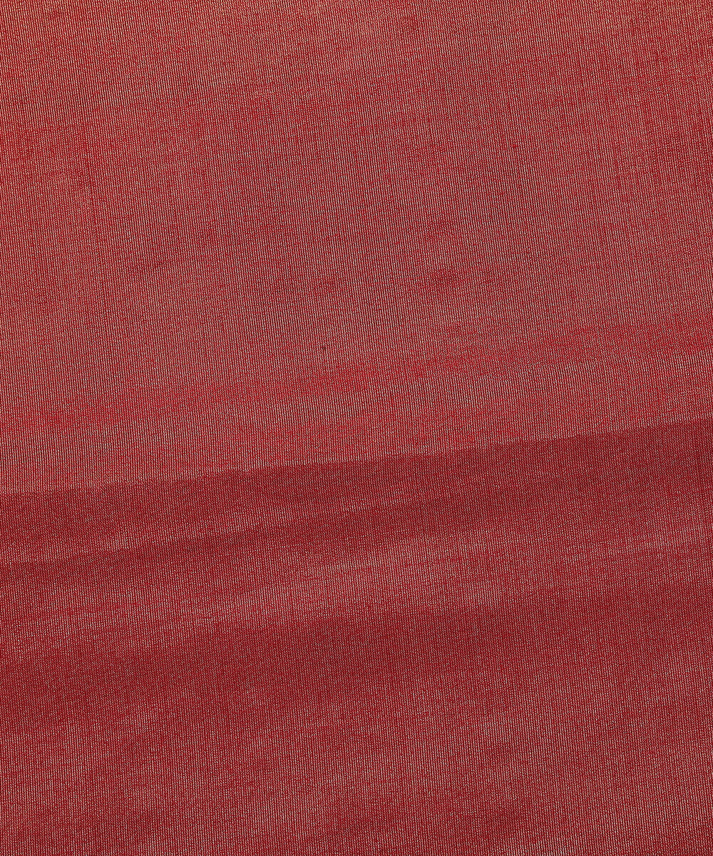 Handloom_Red_And_Gold_Chanderi_Silk_Tissue_Fabric_WeaverStory_03