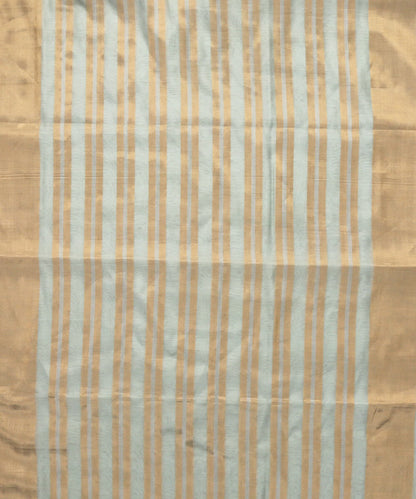 Handloom_Blue_Chanderi_Silk_Cotton_Fabric_with_Tissue_Stripes_WeaverStory_02