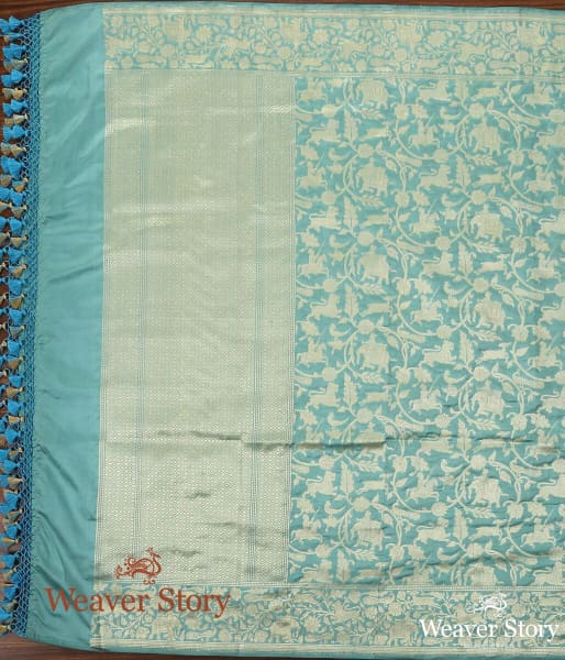 Handloom_Sea_Green_Shikaragah_Dupatta_WeaverStory_02