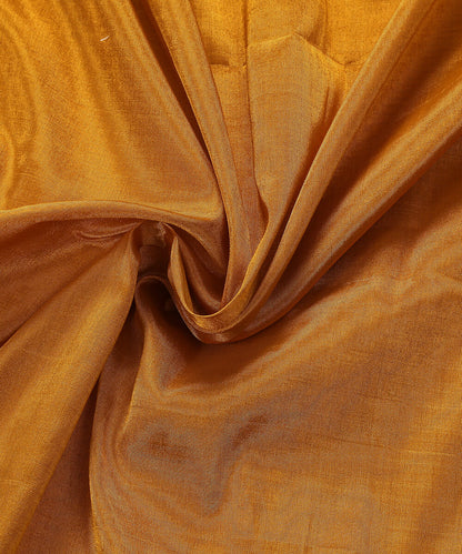 Handloom_Chanderi_Silk_Tissue_Fabric_in_Yellow_Gold_WeaverStory_05