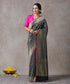 Handloom_Black_Katan_Georgette_Banarasi_Saree_With_Small_Booti_WeaverStory_01