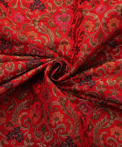 Handloom_Red_Pure_Katan_Silk_Banarasi_Kimkhab_Fabric_with_Meenakari_WeaverStory_05