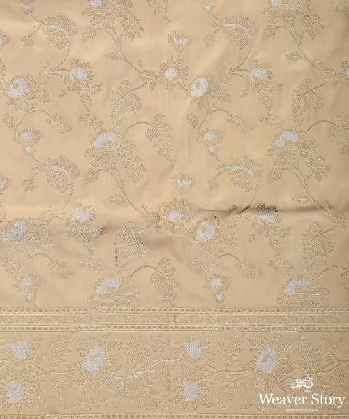 Handloom_Offwhite_Katan_Silk_Banarasi_Dupatta_Gold_And_Silver_Zari_Kadhwa_Jangla_WeaverStory_03