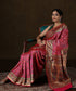 Handloom_Pink_Katan_Silk_Banarasi_Patola_Saree_with_Paisley_Pallu_WeaverStory_01