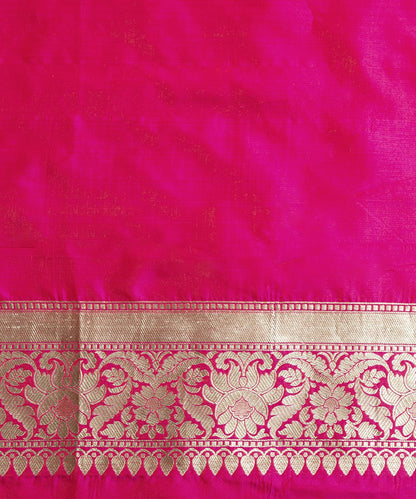 Handloom_Pink_Katan_Silk_Cutwork_Banarasi_Saree_with_Mehraab_Jaal_WeaverStory_05