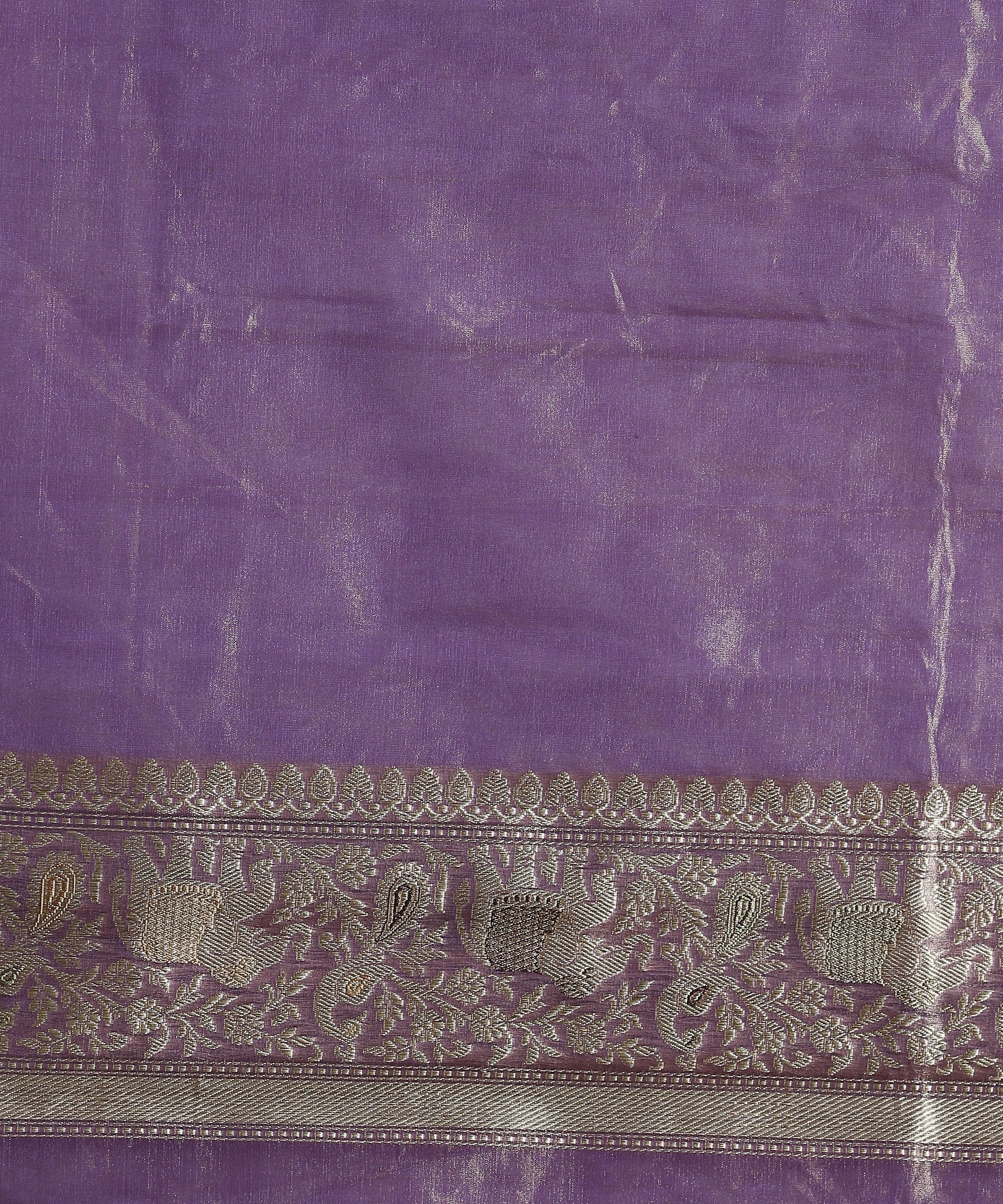 Handloom_Purple_and_Gold_Pure_Kora_Tissue_Banarasi_Shikargah_Saree_WeaverStory_05