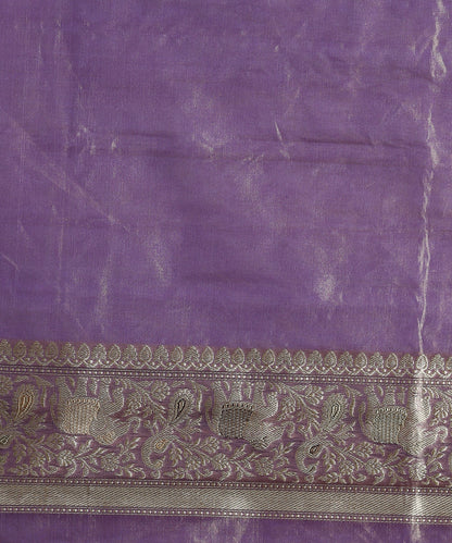 Handloom_Purple_and_Gold_Pure_Kora_Tissue_Banarasi_Shikargah_Saree_WeaverStory_05