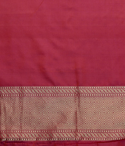 Handloom_Rani_Pink_Mehraab_Border_Pure_Katan_Silk_Tanchoi_Banarasi_Saree_WeaverStory_05