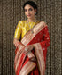 Handloom_Red_Banarasi_Saree_with_Kadhwa_Weave_Bootidar_Design_WeaverStory_01