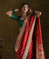 Red_Handloom_Banarasi_Pure_Katan_Silk_Real_Zari_Saree_Woven_in_Kadhua_Weave_WeaverStory_01