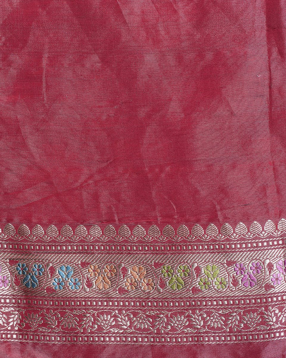 Handloom_Sky_Blue_Tissue_Banarasi_Saree_with_Jangla_Design_and_Pink_Border_WeaverStory_05