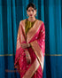 Handloom_Pink_Banarasi_Katan_Silk_Saree_with_Kadhwa_Weave_WeaverStory_01