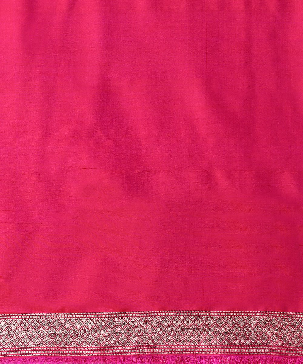 Hot_Pink_Handloom_Pure_Katan_Silk_Banarasi_Saree_With_Kadhwa_Sona_Rupa_Zari_and_Nartaki_Motifs_WeaverStory_05