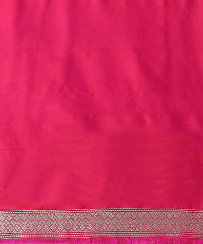 Hot_Pink_Handloom_Pure_Katan_Silk_Banarasi_Saree_With_Kadhwa_Sona_Rupa_Zari_and_Nartaki_Motifs_WeaverStory_05