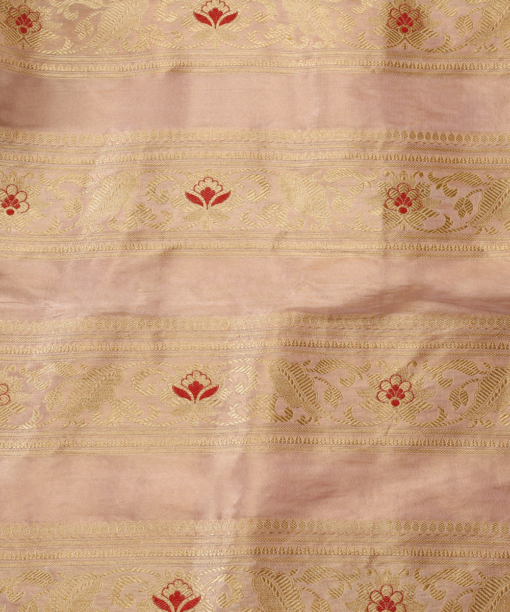 Pink_Handloom_Tissue_Silk_Banarasi_Lehenga_Zari_Border_WeaverStory_05