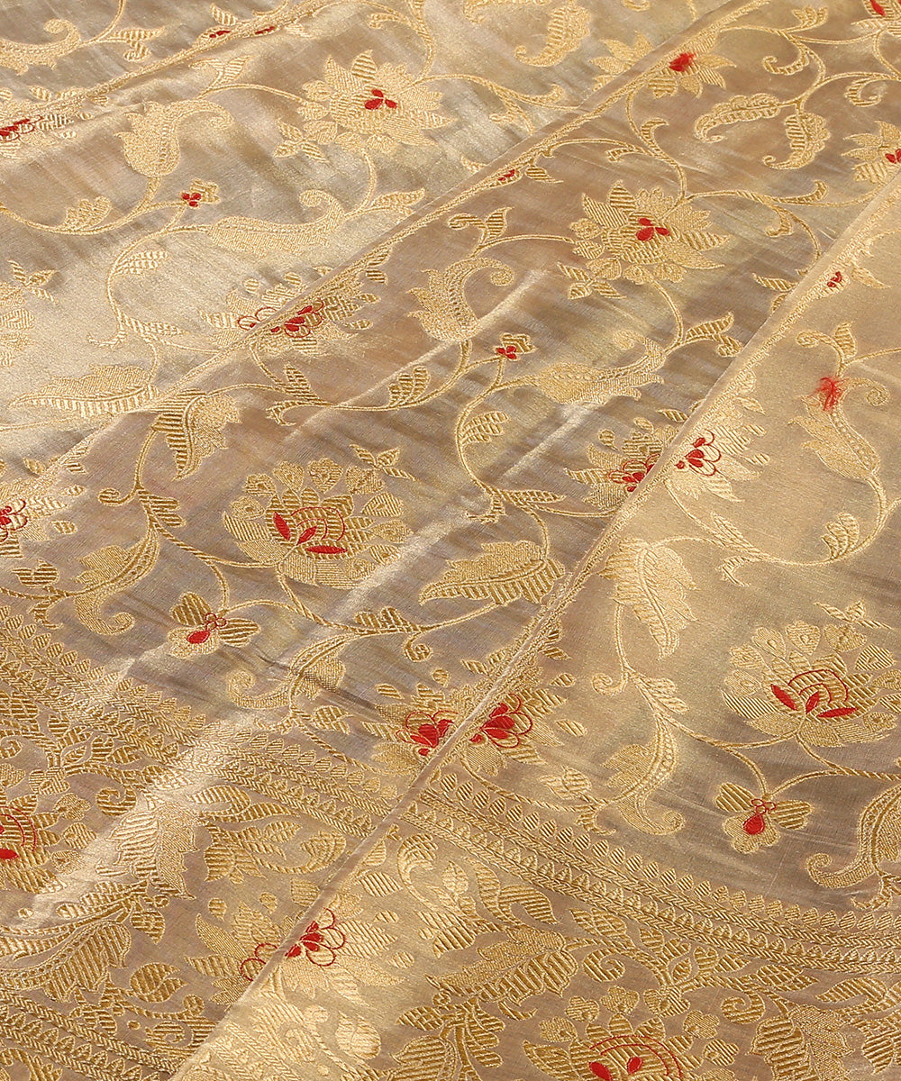 Handloom_Gold_Pure_Tissue_Silk_Banarasi_Lehenga_WeaverStory_03