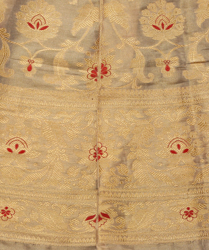 Handloom_Gold_Pure_Tissue_Silk_Banarasi_Lehenga_WeaverStory_04
