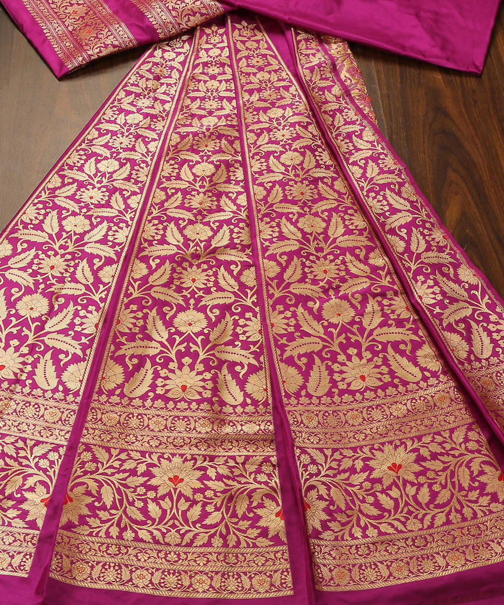 Handloom_Purple_Pure_Katan_Silk_Brocade_Banarasi_Lehenga_With_Meenakari_WeaverStory_02