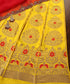 Yellow_Handloom_Pure_Katan_Silk_Banarasi_Lehenga_With_Antique_Zari_And_Meenakari_WeaverStory_01
