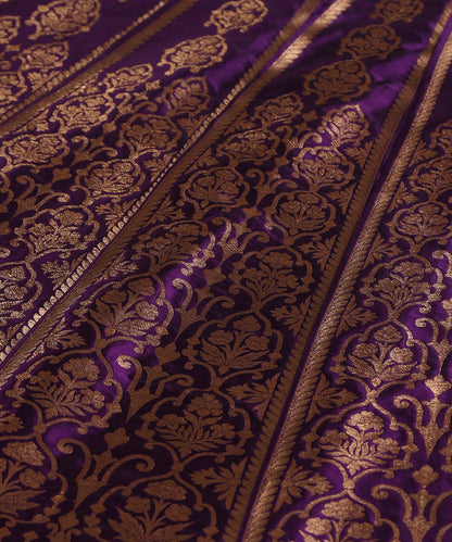 Purple_Handloom_Pure_Katan_Silk_Banarasi_Lehenga_With_Antique_Zari_WeaverStory_04
