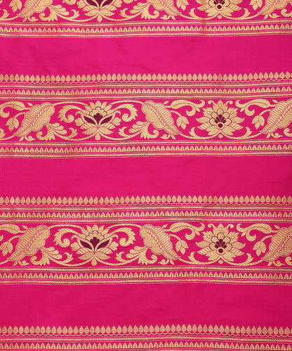 Handloom_Magenta_Meenakari_Banarasi_Lehenga_with_24_Kali_WeaverStory_05