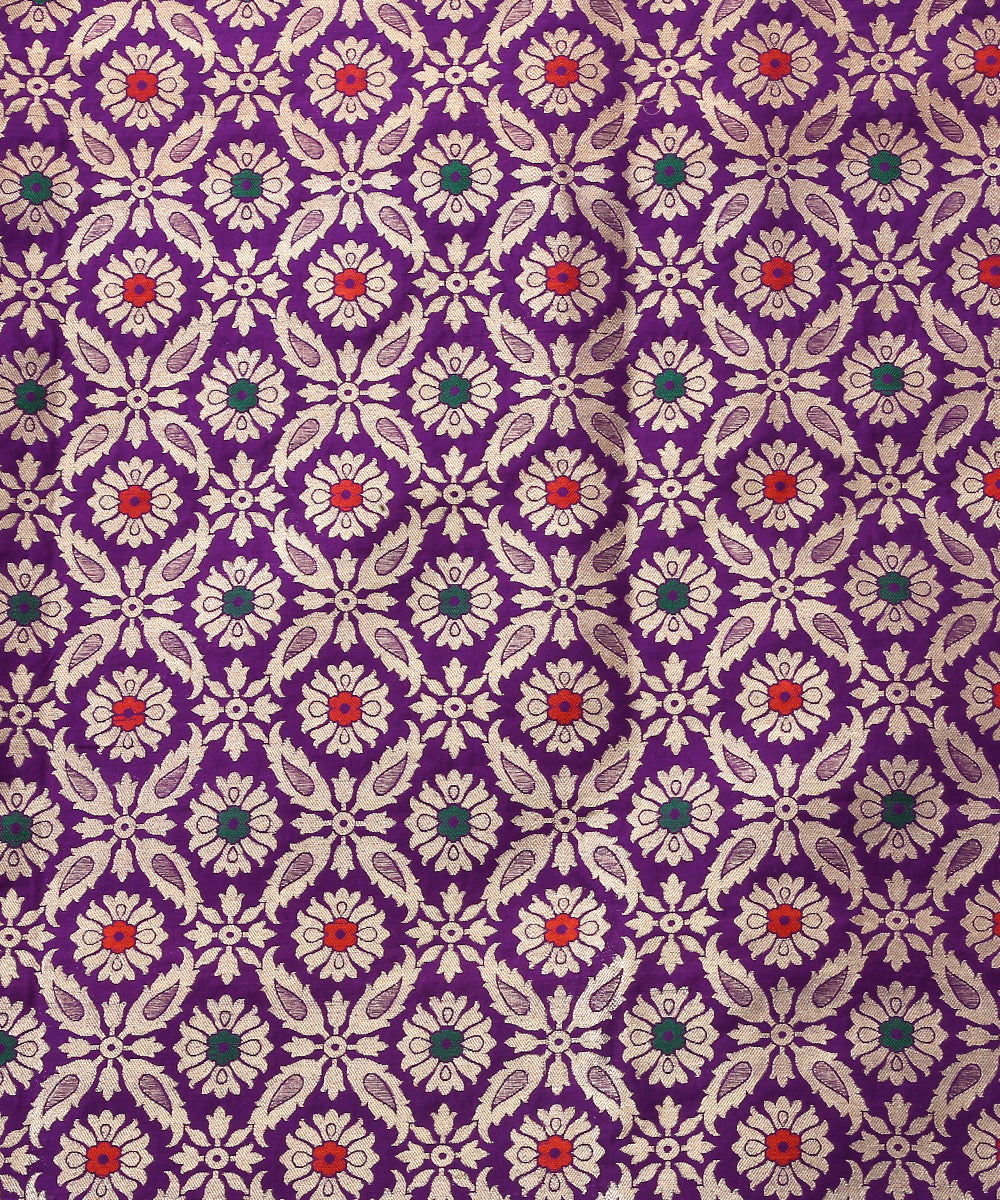 Purple_Handloom_Pure_Katan_Silk_Banarasi_Lehenga_with_Meenakari_Skirt_Border_WeaverStory_07