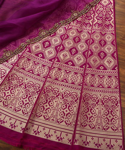Handloom_Purple_Pure_Katan_Silk_Cutwork_Banarasi_Lehenga_with_Antique_Zari_WeaverStory_01