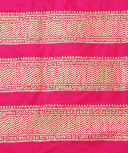 Hot_Pink_Handloom_Firdaus_Pure_Katan_Silk_Banarasi_Lehenga_WeaverStory_05