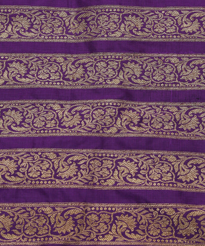 Handloom_Purple_Antique_Zari_Pure_Katan_Silk_Banarasi_Lehenga_WeaverStory_05