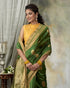 Leaf_Green_Handloom_Chanderi_Silk_Saree_With_Traditional_Motif_WeaverStory_01