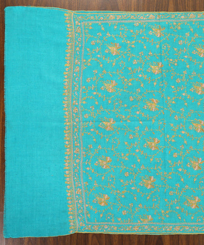 Turquoise_Handwoven_Pure_pashmina_Stole_with_Sozni_Jaal_Embroidery_WeaverStory_04