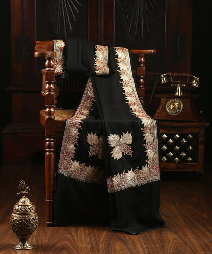 Black_Handwoven_Pure_Pashmina_Shawl_with_Tilla_Work_WeaverStory_01