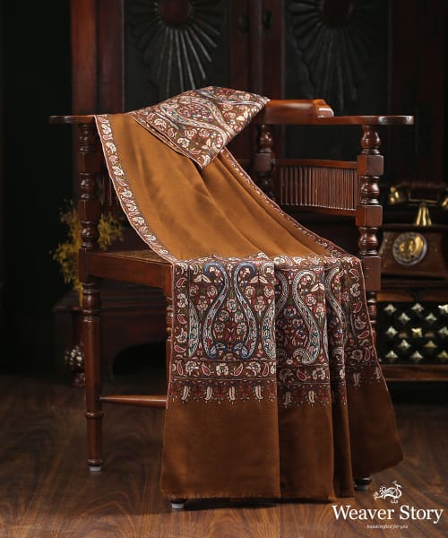 Dust_Brown_Handwoven_Pure_Pashmina_Shawl_With_Sozni_Kari_WeaverStory_01
