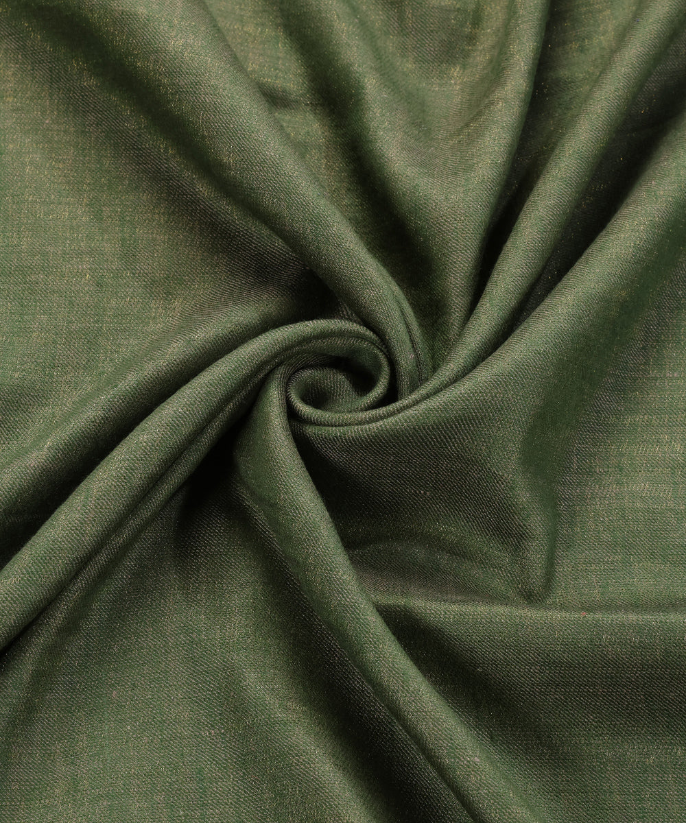 Heena_Handwoven_Green_Double_Shade_Pure_Pashmina_Tilla_Shawl_WeaverStory_06