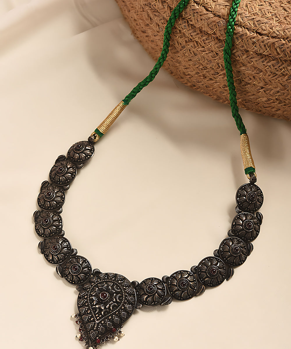 Kiah_Handcrafted_Pure_Silver_Necklace_WeaverStory_01