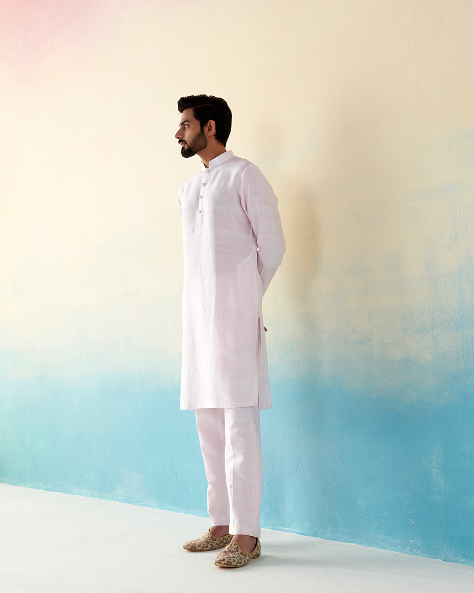 Soft_Pink_Raw_Silk_Kurta_Set_WeaverStory_02