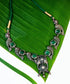 Bareerah_Handcrafted_Oxidised_Pure_Silver_Necklace_With_Jade_And_Rose_Quartz_Stones_WeaverStory_01