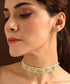 Arisha_Handcrafted_Oxidised_Pure_Silver_Choker_With_Turquoise_Kundan_WeaverStory_01