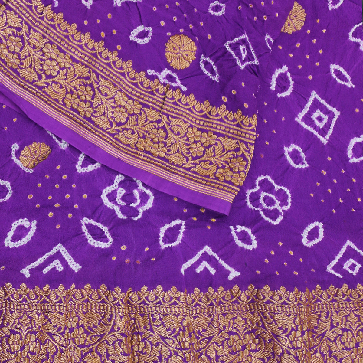 Handwoven_Banarasi_Bandhej_Dupatta_in_purple_with_kadhwa_booti_WeaverStory_02
