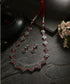 Bhamini_Handcrafted_Oxidised_Pure_Silver_Red_Necklace_Set_WeaverStory_01