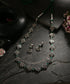 Jiya_Handcrafted_Oxidised_Pure_Silver_Green_Necklace_Set_WeaverStory_01