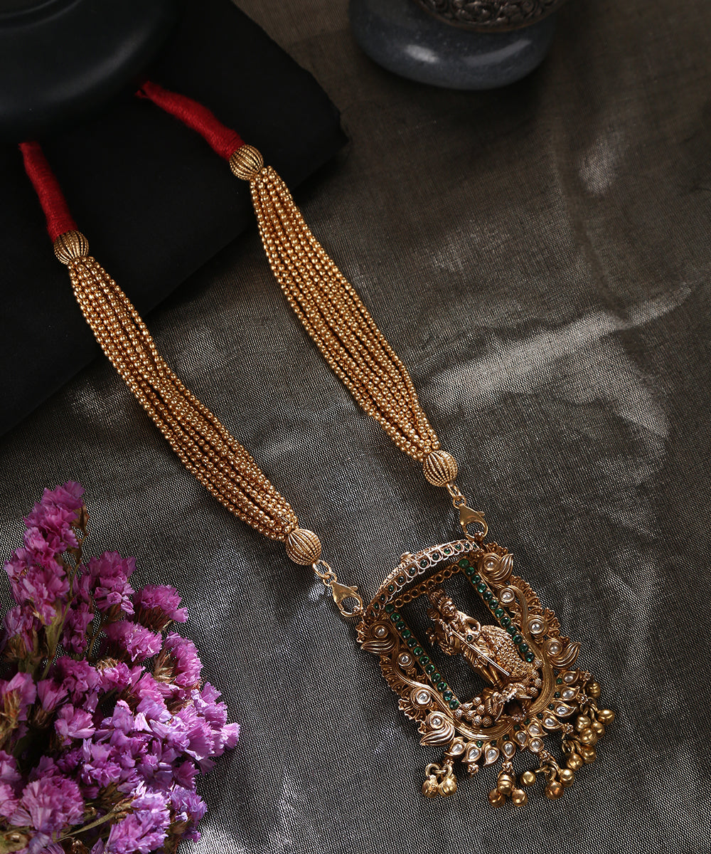 Nahla_Handcrafted_Blue_Oxidised_Pure_Silver_Tribal_Choker_Necklace_WeaverStory_01